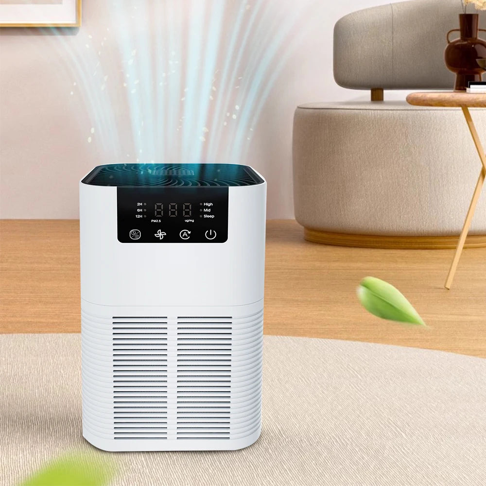 PureBreeze Compact Home Air Purifier
